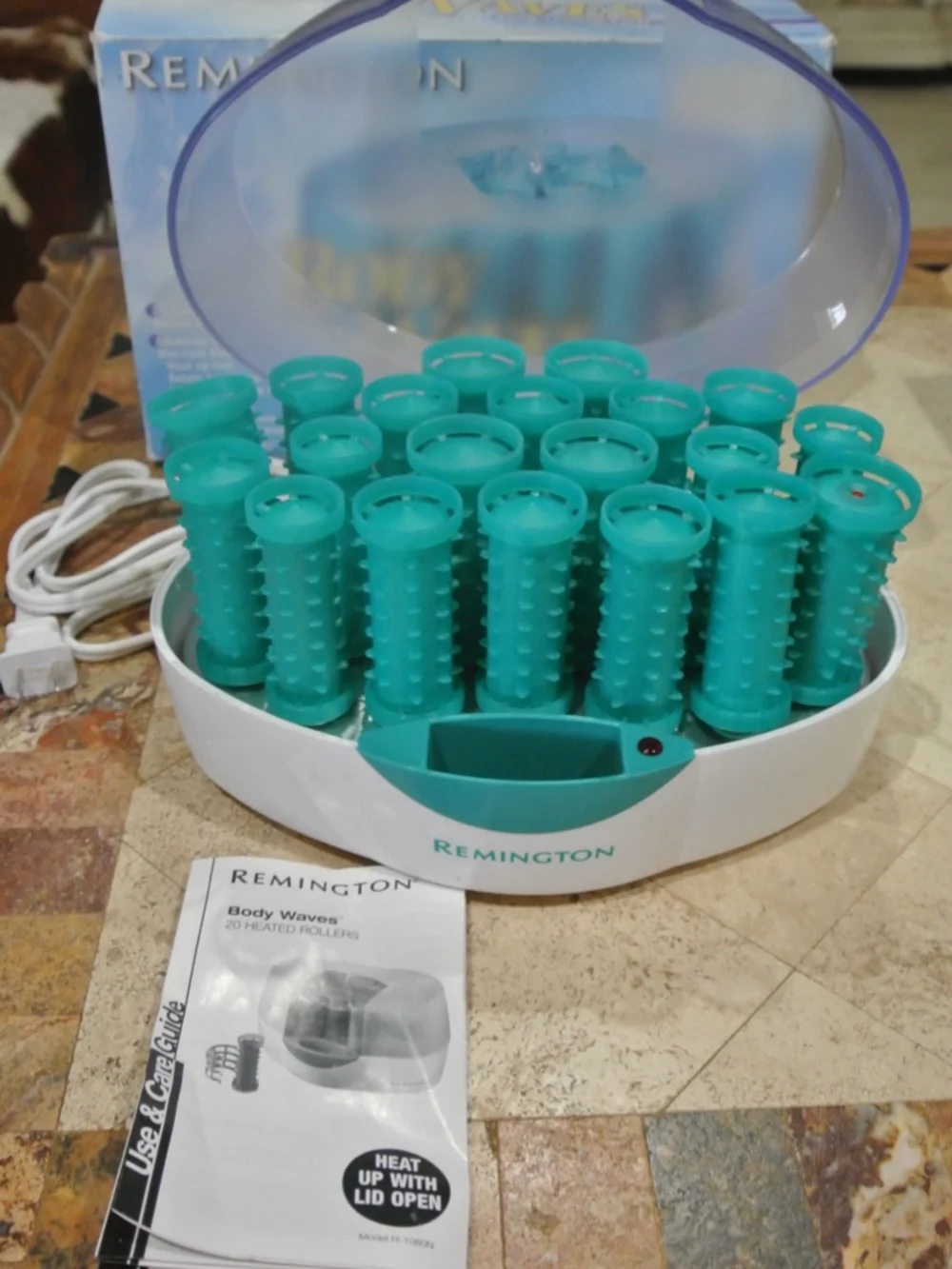 REMINGTON VINTAGE 20 PIECE HOT ROLLER SET